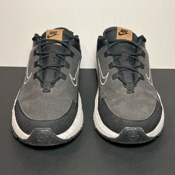 Womens NIKE Crater Remixa Black Dark Smoke Athletic Shoes / Size 9.5 - Picture 2 of 9